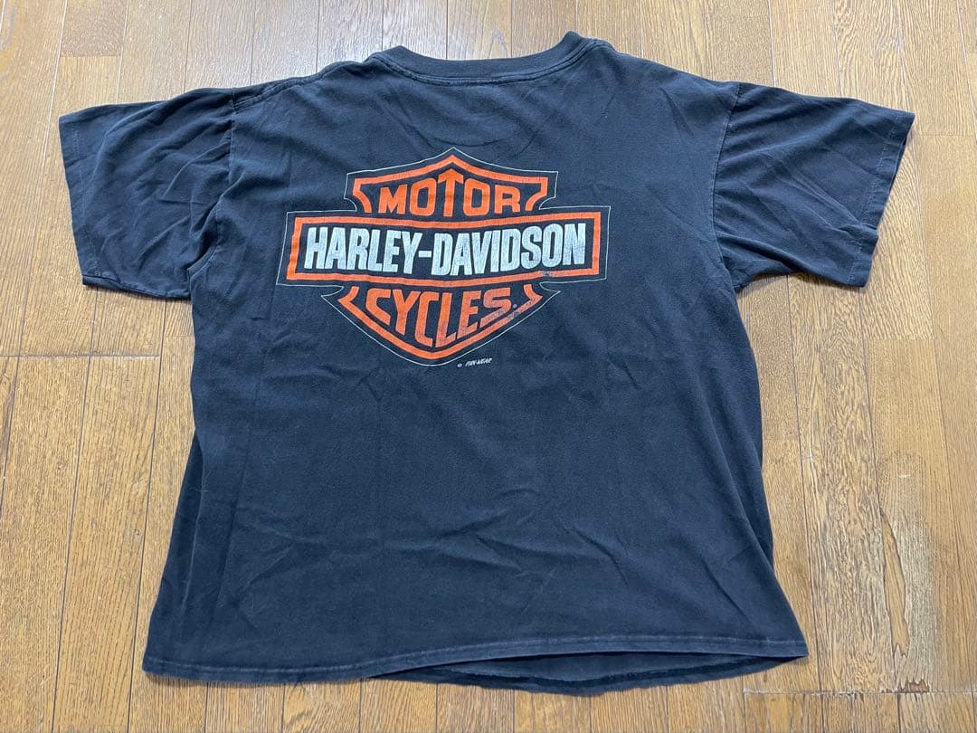 ダ*ス様 Harley-Davidson イーグル FUN WEAR Tシャツ