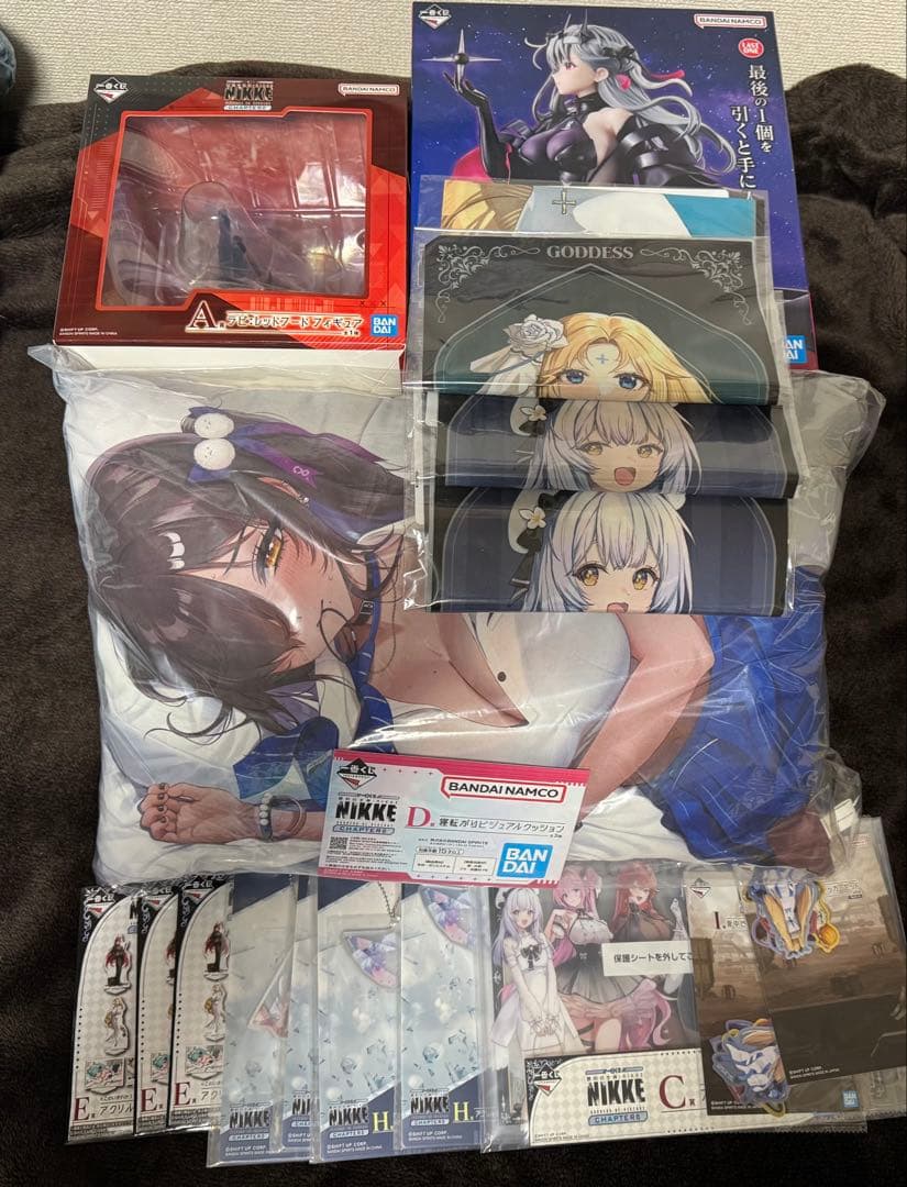 一番くじ　NIKKEニケ　A賞ラピ、ラストワン賞モダニアフィギュア他セット