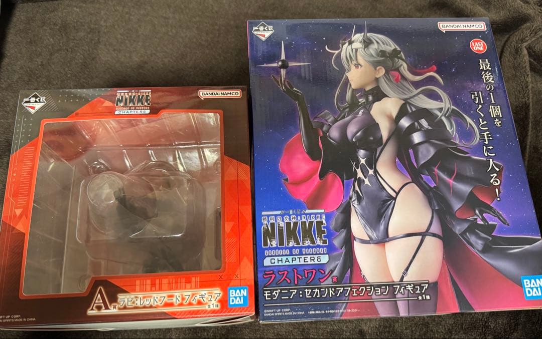 一番くじ　NIKKEニケ　A賞ラピ、ラストワン賞モダニアフィギュア他セット