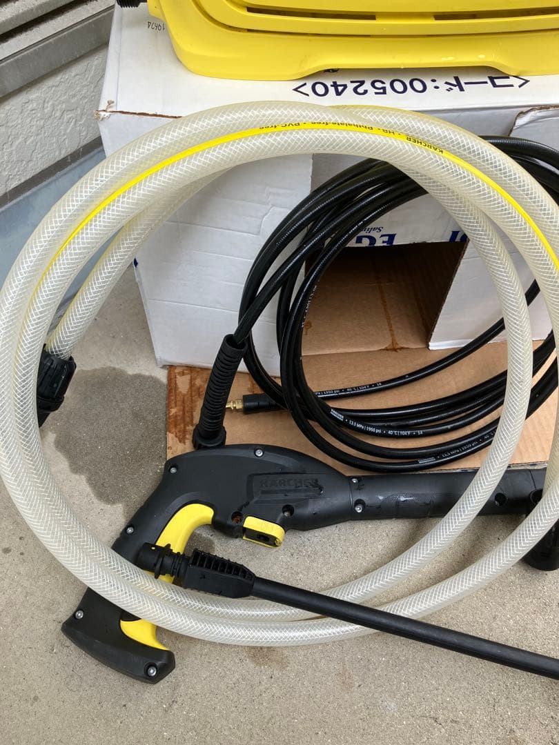 OvK2 Classic 高圧洗浄機本体自給ホース付き即使用出来ます