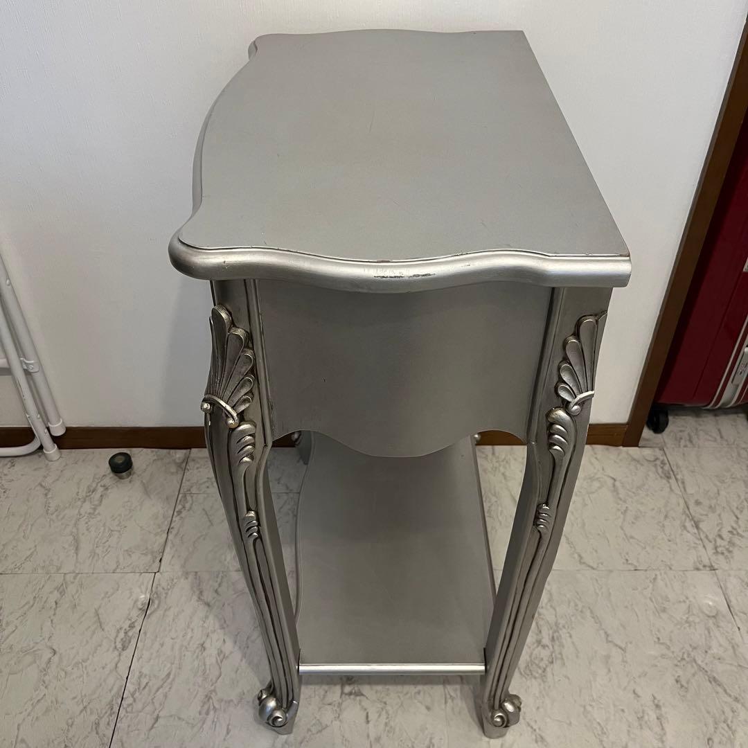 フランスアンティークサイドテーブル　フランスアンティーク家具　フレンチ家具