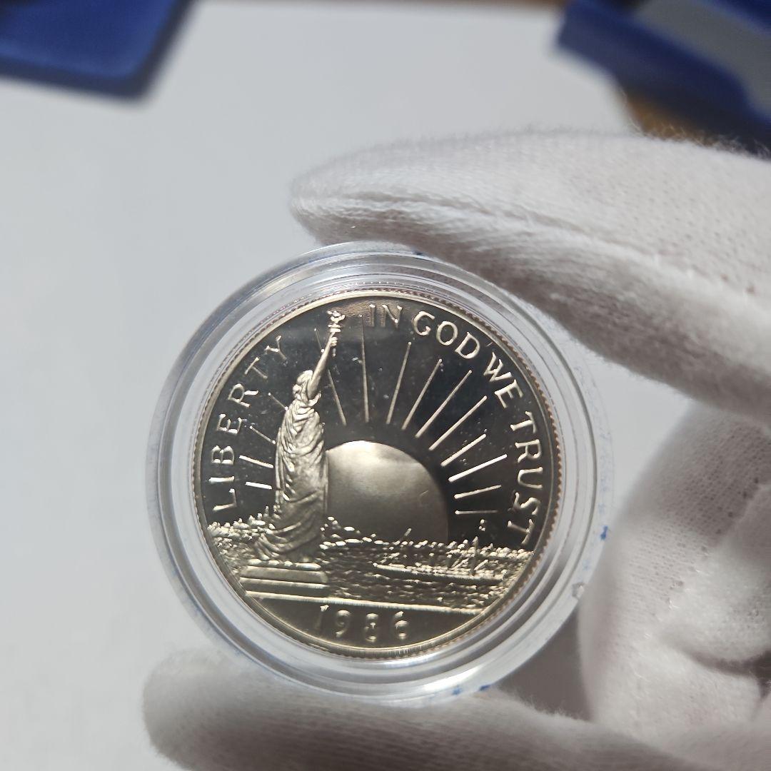 アメリカ合衆国リバティ 1986年 2枚セット