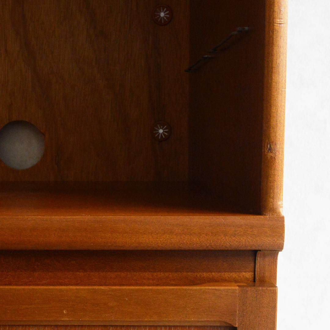 Nathan ヴィンテージ チーク オーディオラック レコードキャビネット