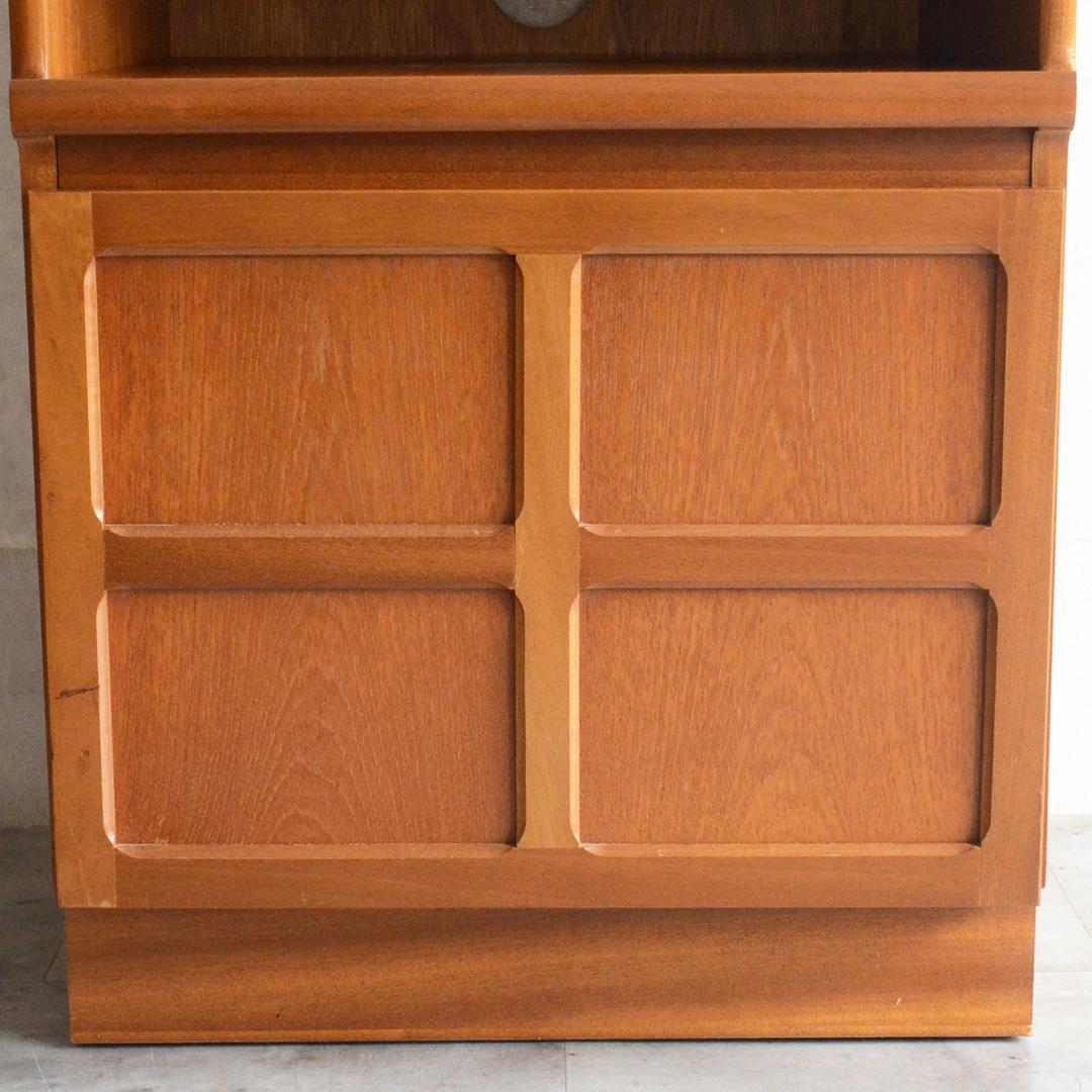 Nathan ヴィンテージ チーク オーディオラック レコードキャビネット