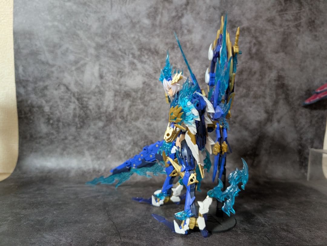 コトブキヤ　メガミデバイス 皇巫 スサノヲ 蒼炎　組立済