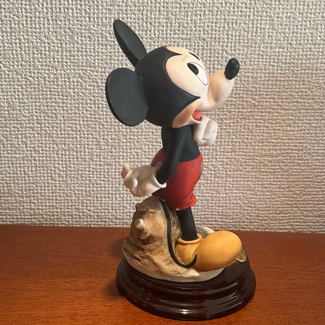 ジョゼッペアルマーニ　ミッキーマウス　ディズニー　陶器　人形　イタリア製　置物