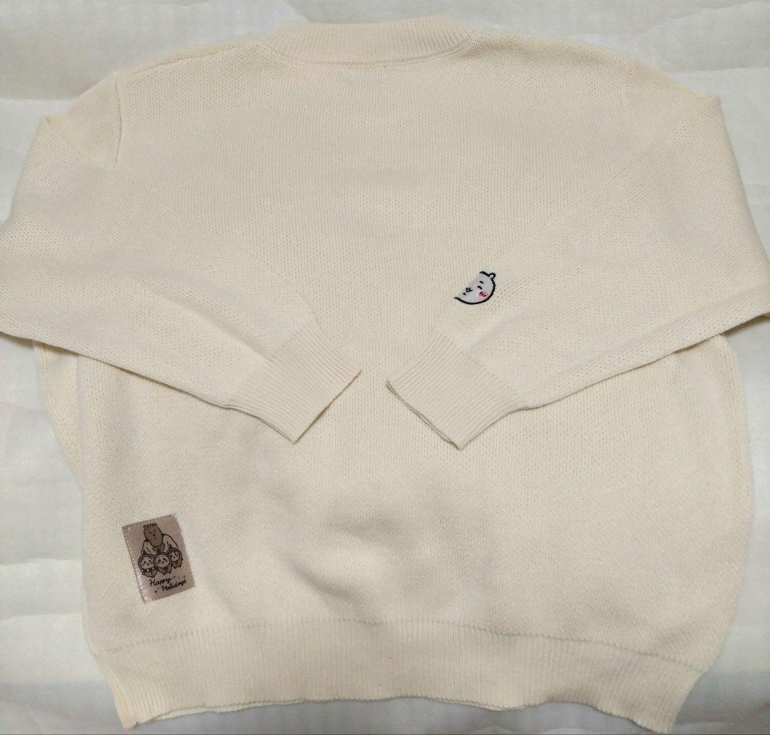 ちいかわパーク　セーター　ちいかわ　ラッキー白コアラ