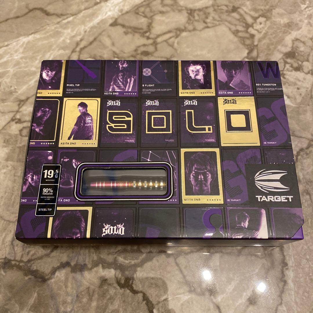 【新品未使用】TARGET SOLO G6スティールダーツ 19.5g