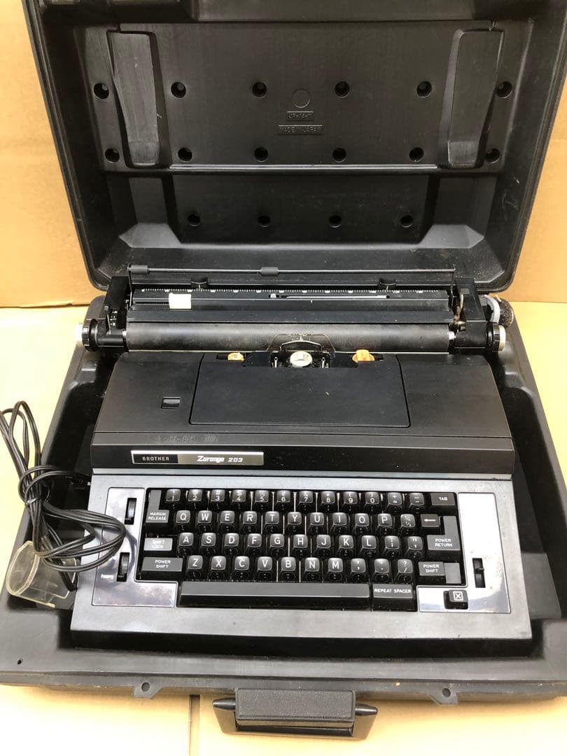 BROTHER 電動タイプライター Zorongo JP14-203型