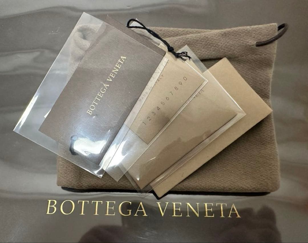 ★【極美品】ボッテガヴェネタ ケース ラム／ネロブラック／ゴールド✨✨✨4️⃣