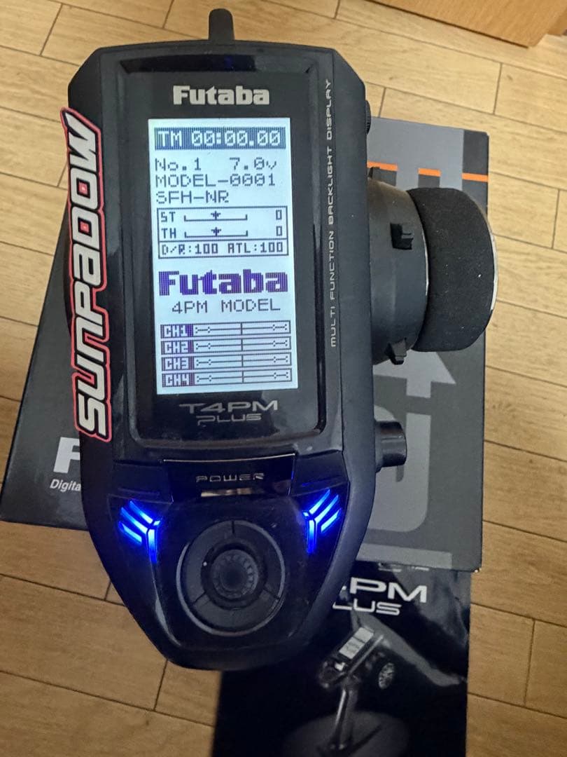 現状品Futaba T4PM Plus ラジコン送信機