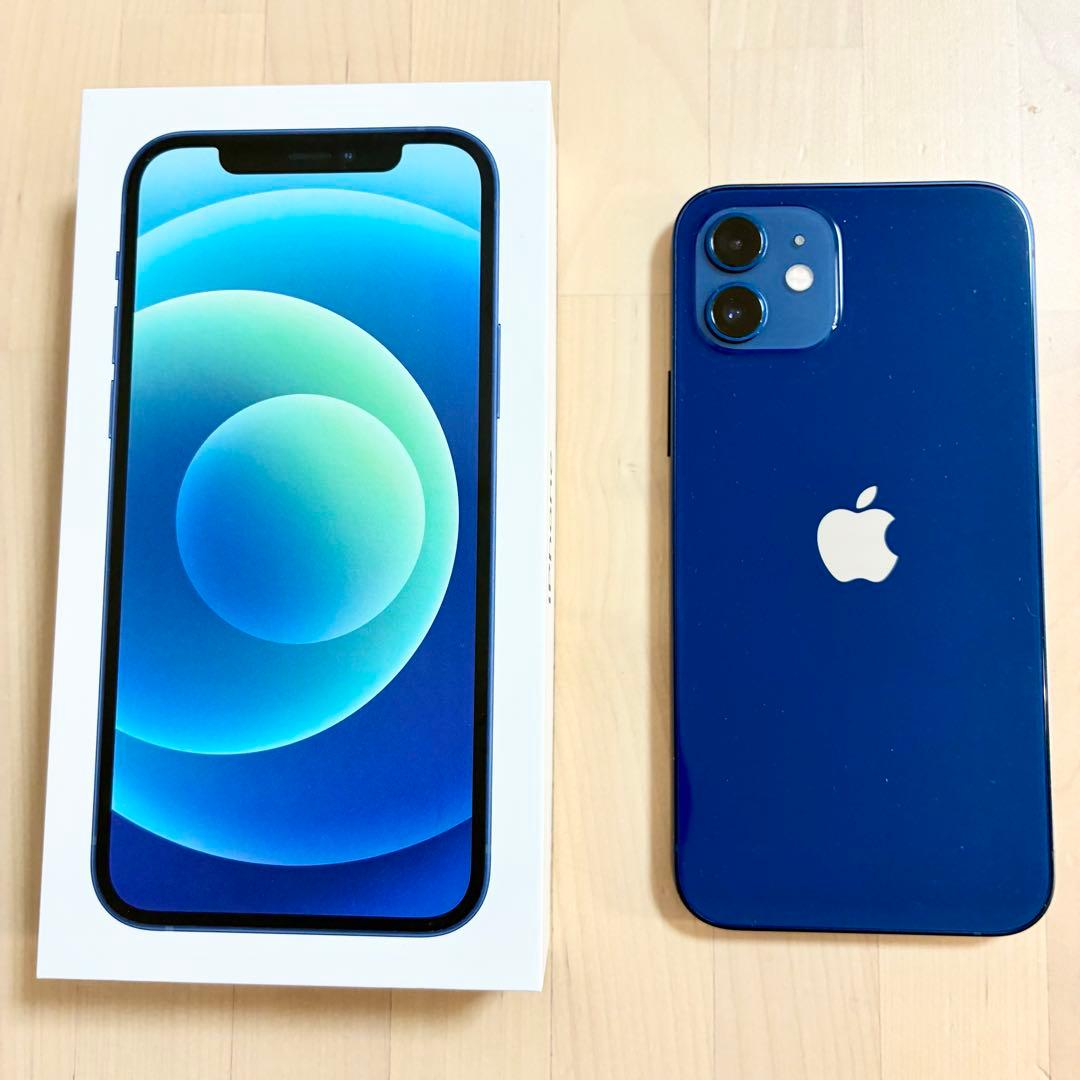 iPhone 12 128GB ブルー SIMフリー Apple Store購入