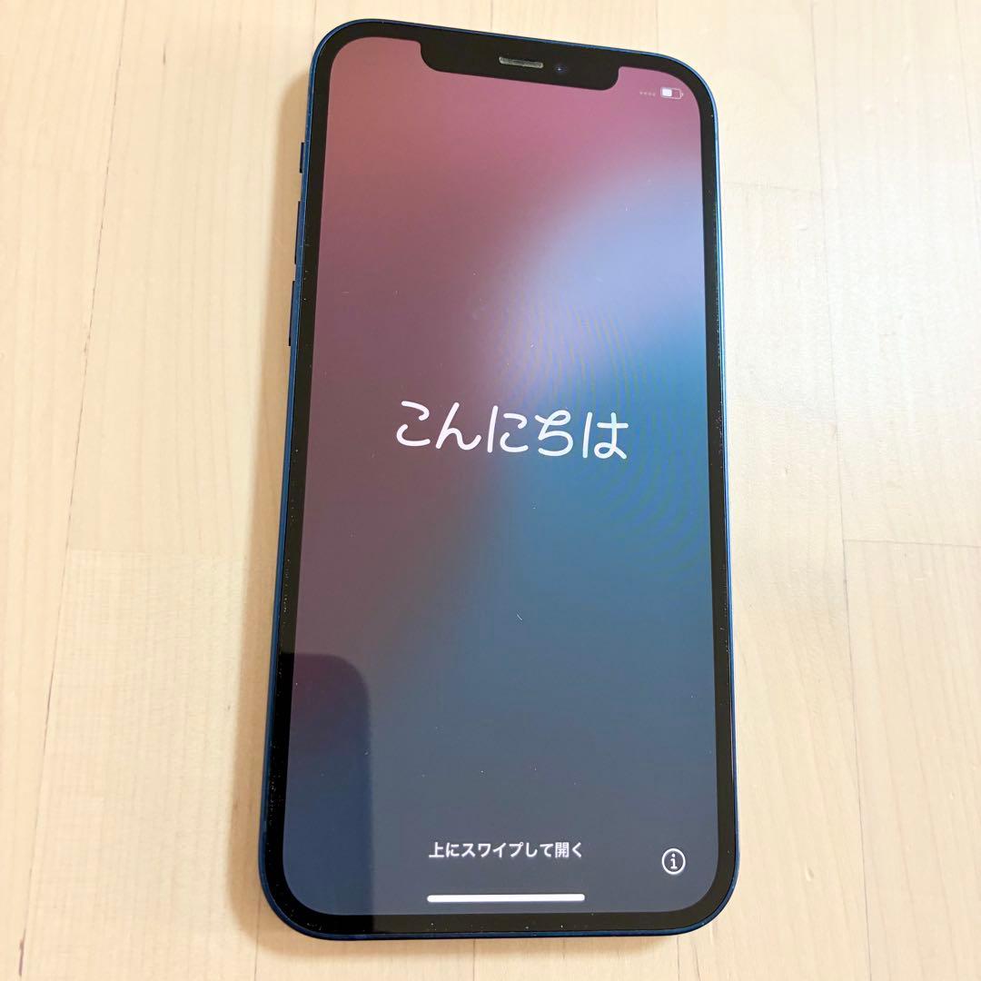 iPhone 12 128GB ブルー SIMフリー Apple Store購入