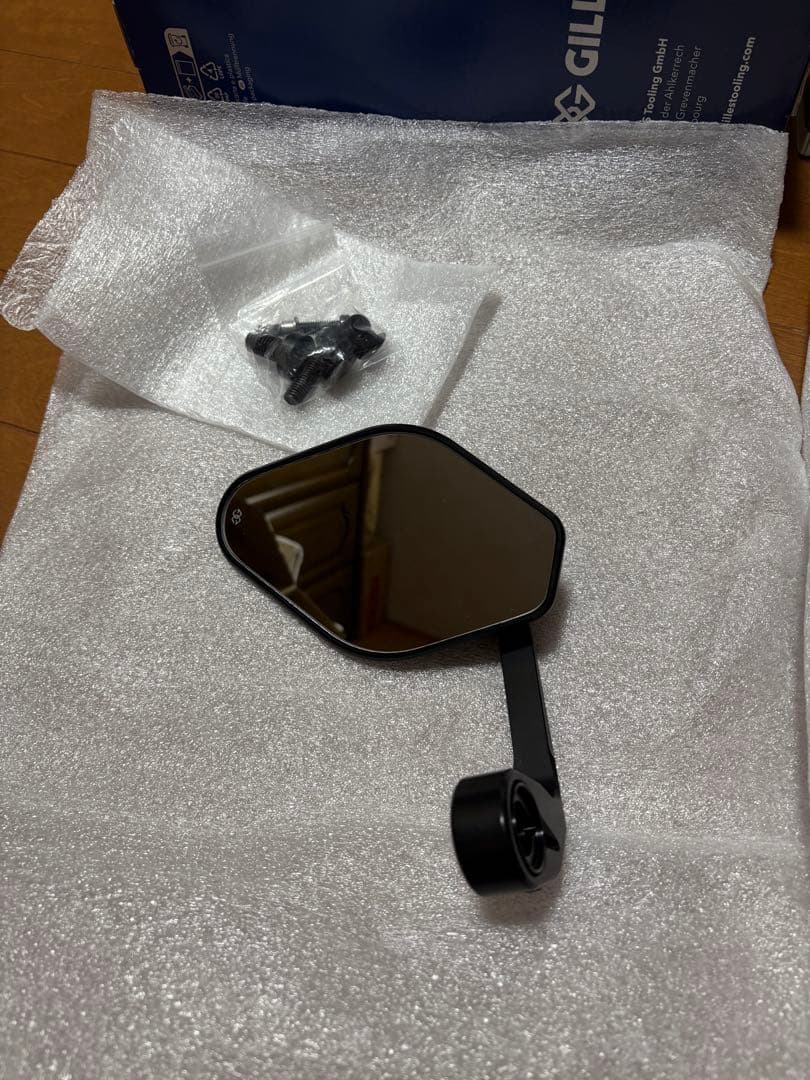 GILLES STRATOS バーエンドミラー M6／M8 BMW モトラッド