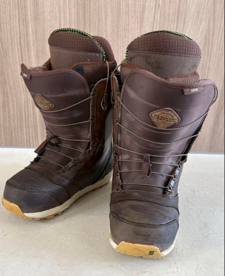 BURTON ION leather 27cmレッドウイングレザー平野歩夢着用