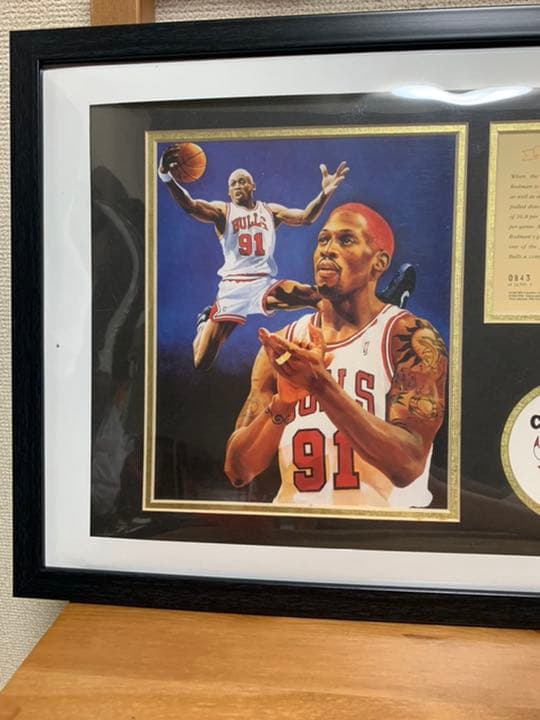 NBA 超貴重 ロッドマン シリアルナンバー入り Limited edition