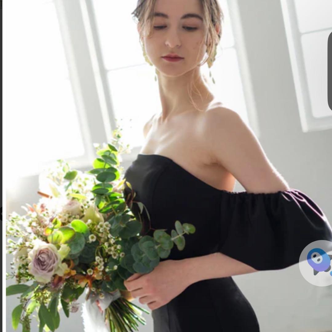 【レイナ】ドレスプロダクション　オフショルダー　ソフトマーメイドドレス