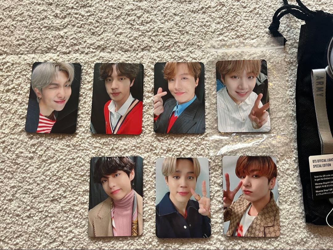 BTS Official アミボム+カードセット