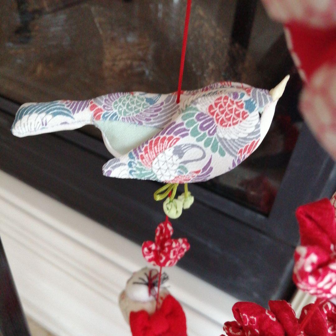 吊るし雛　吊るし飾り　ちりめん細工　ハンドメイド　ひな祭り　節句　 ✿台付✿