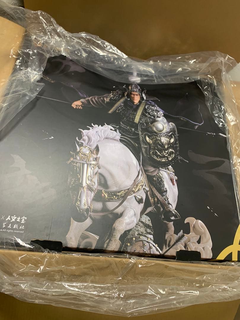 ユニークアートスタジオ 大型スタチューシリーズ 百花三国志 趙雲 1/4