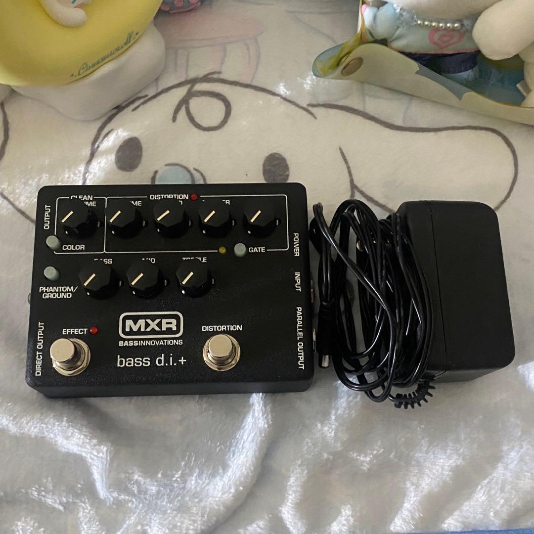 MXR bass d.i.+ ベースエフェクター アダプター付き