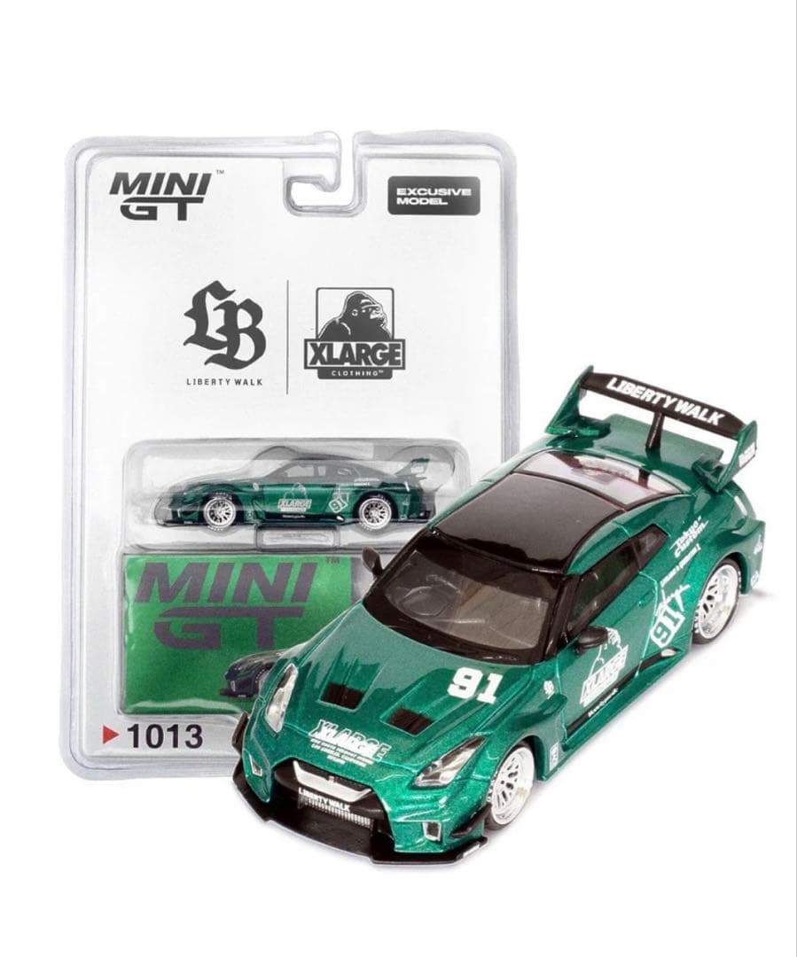 【5個セット】LIBERTY WALK×XLARGE MINI GT 1/64