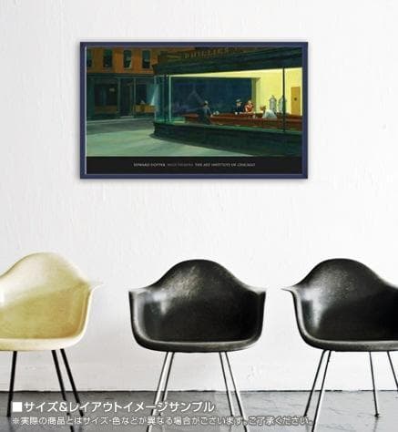 ポスター ナイトホークス 【Nighthawks 1942】エドワード ホッパー