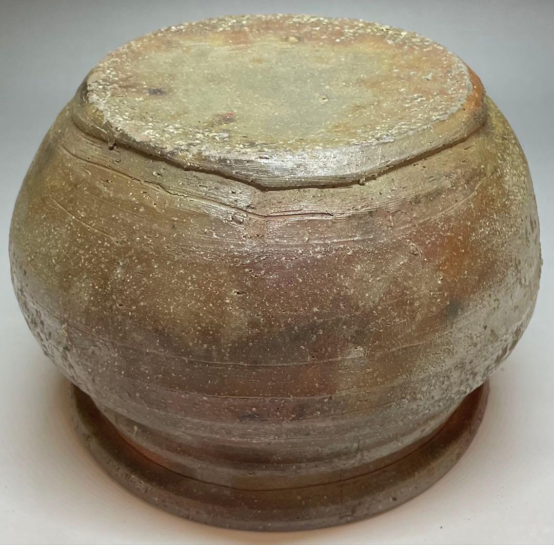 古備前　建水　茶道具　b9132