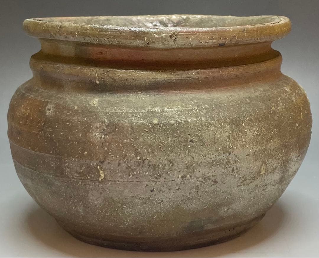 古備前　建水　茶道具　b9132