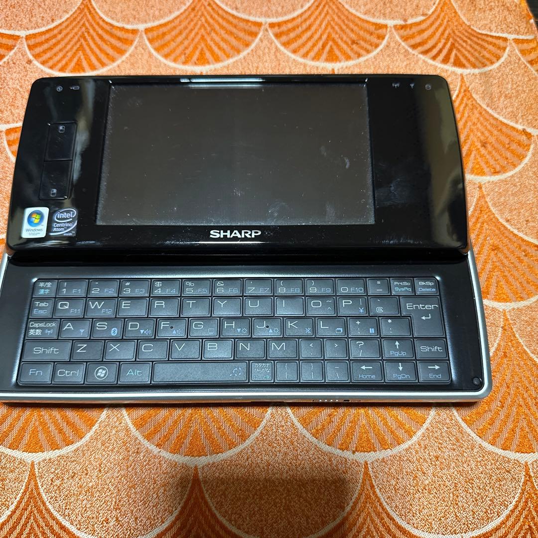 ほぼ新品　シャープ　ウィルコム　D4　本体一式　PC 携帯　スマホ　当時品