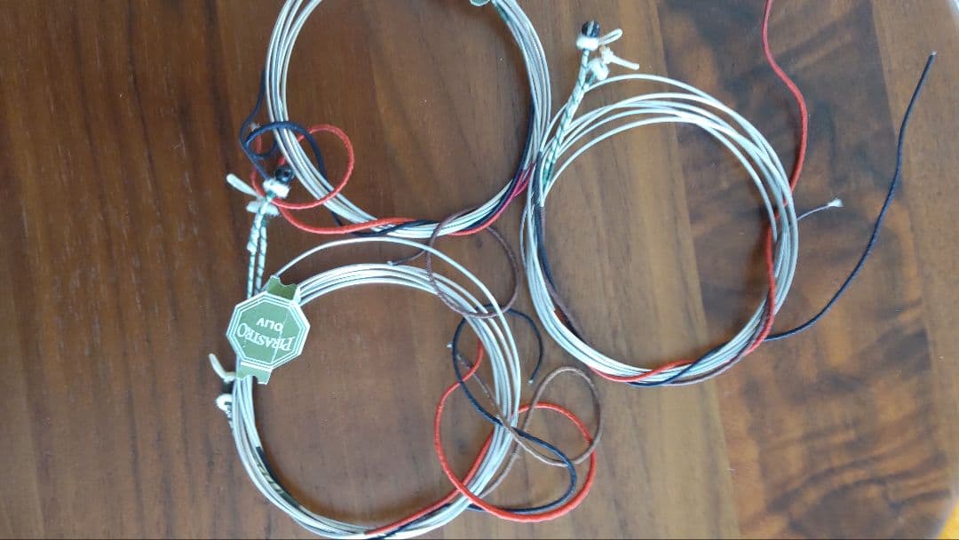 バイオリン弦 オリーブADG線3セット中古