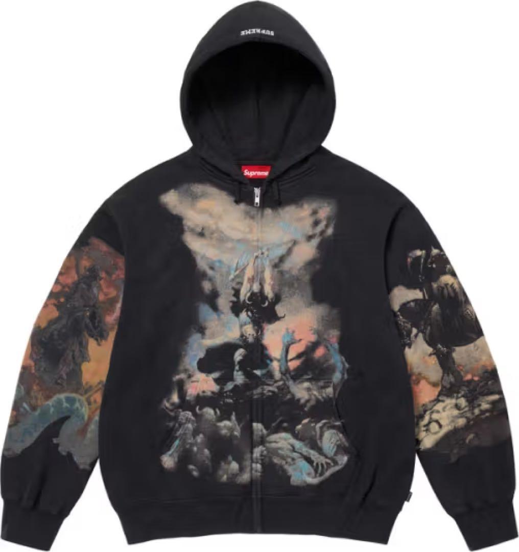 トップス Supreme/Frank Frazetta Zip Up Hooded