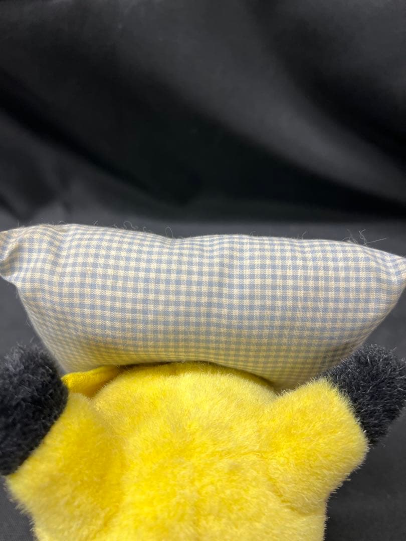 B2【used】tomy ポケモン まくら ピカチュウ ぬいぐるみ 初代 レア