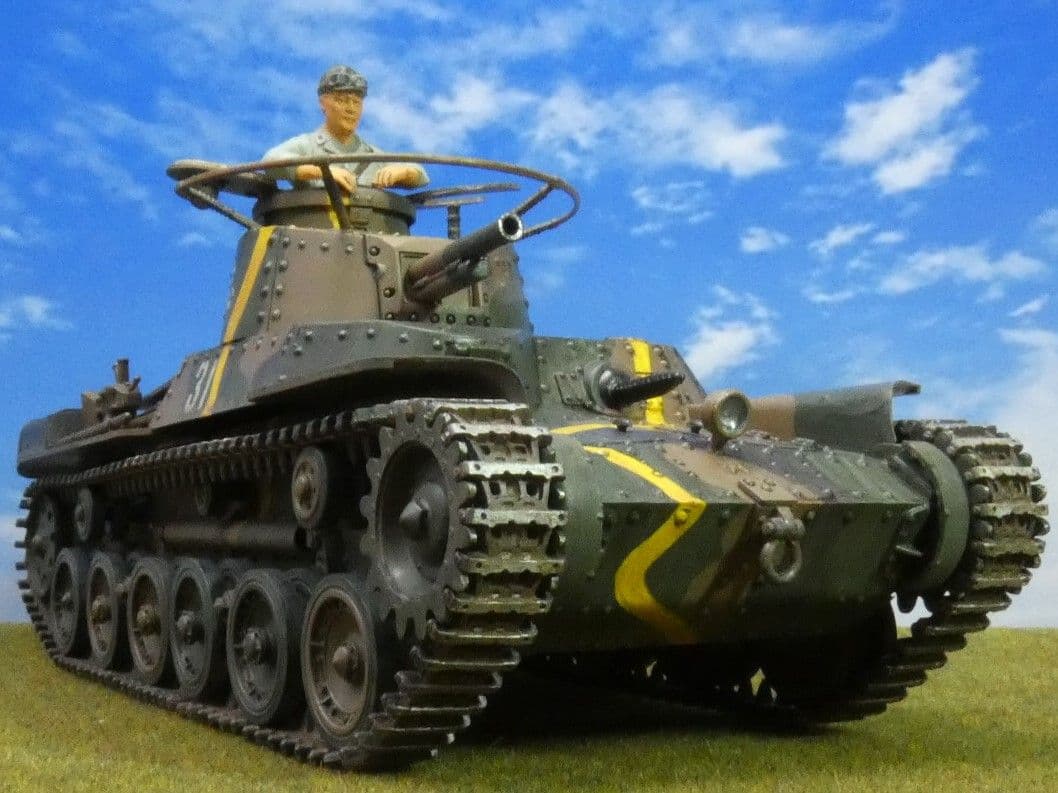 1/35 タミヤ 旧日本陸軍97式中戦車 チハ(完成品)