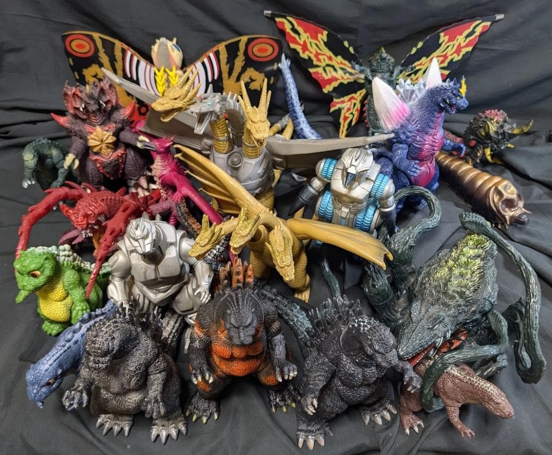 ゴジラ平成ＶＳシリーズ（バンダイ）ソフビフィギュアコンプリート20体セット