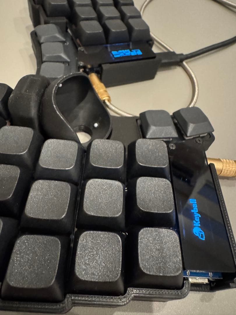 【新品】keyball44 完成品フルセット黒仕様　静音リニア　在庫ラスト！