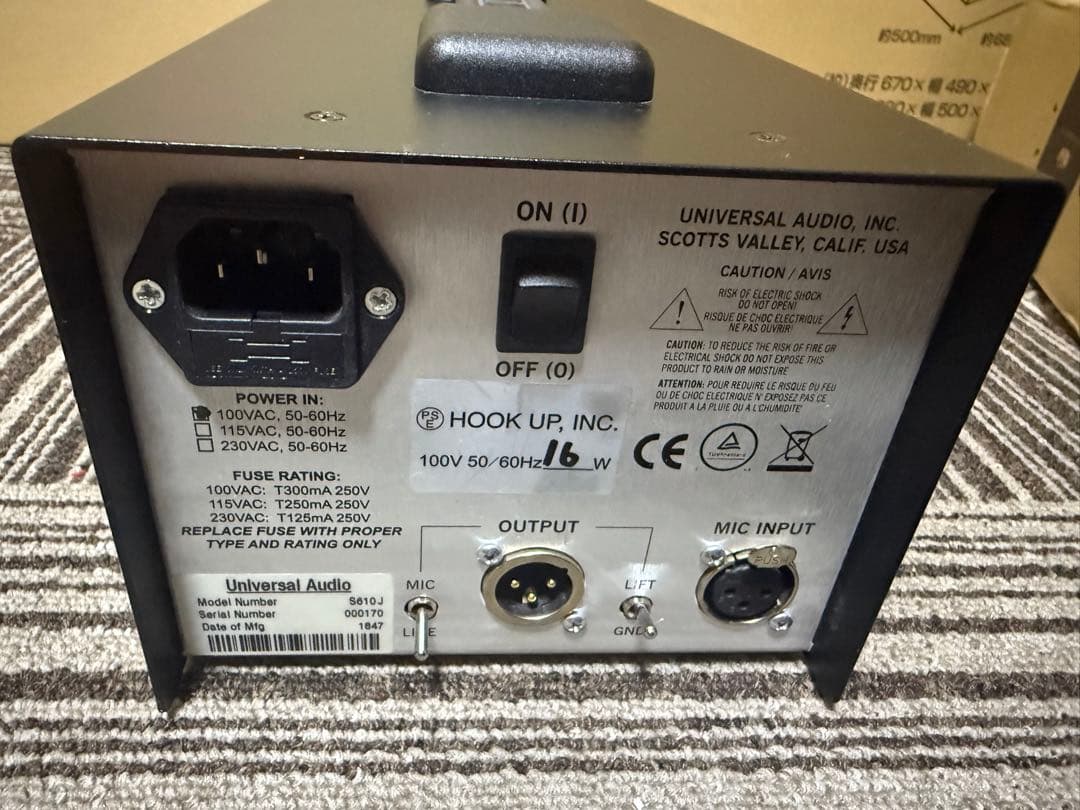 配信機器・PA機器・レコーディング機器 Universal Audio SOLO/610