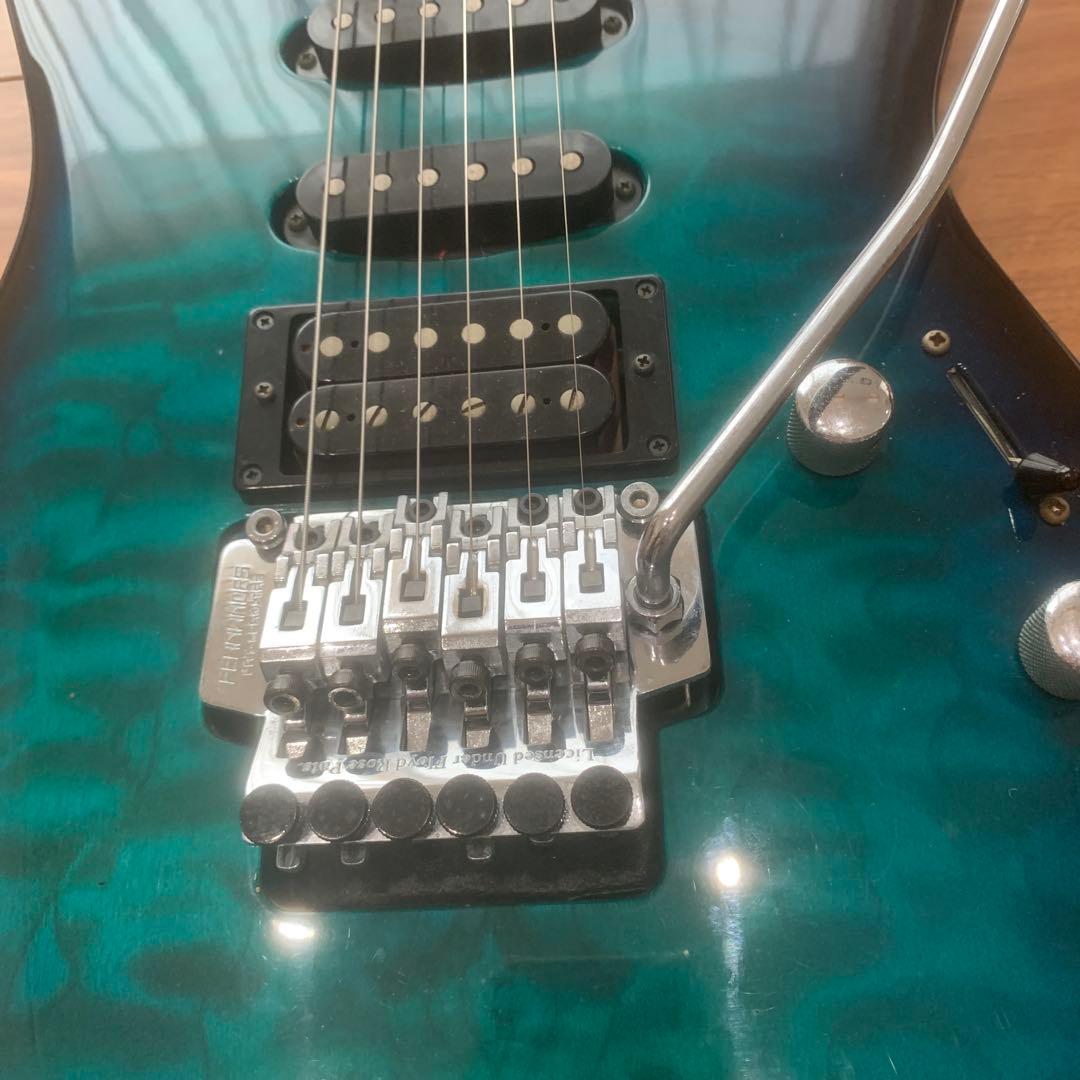 フェルナンデス フロイドローズ搭載 ソフトケース付き