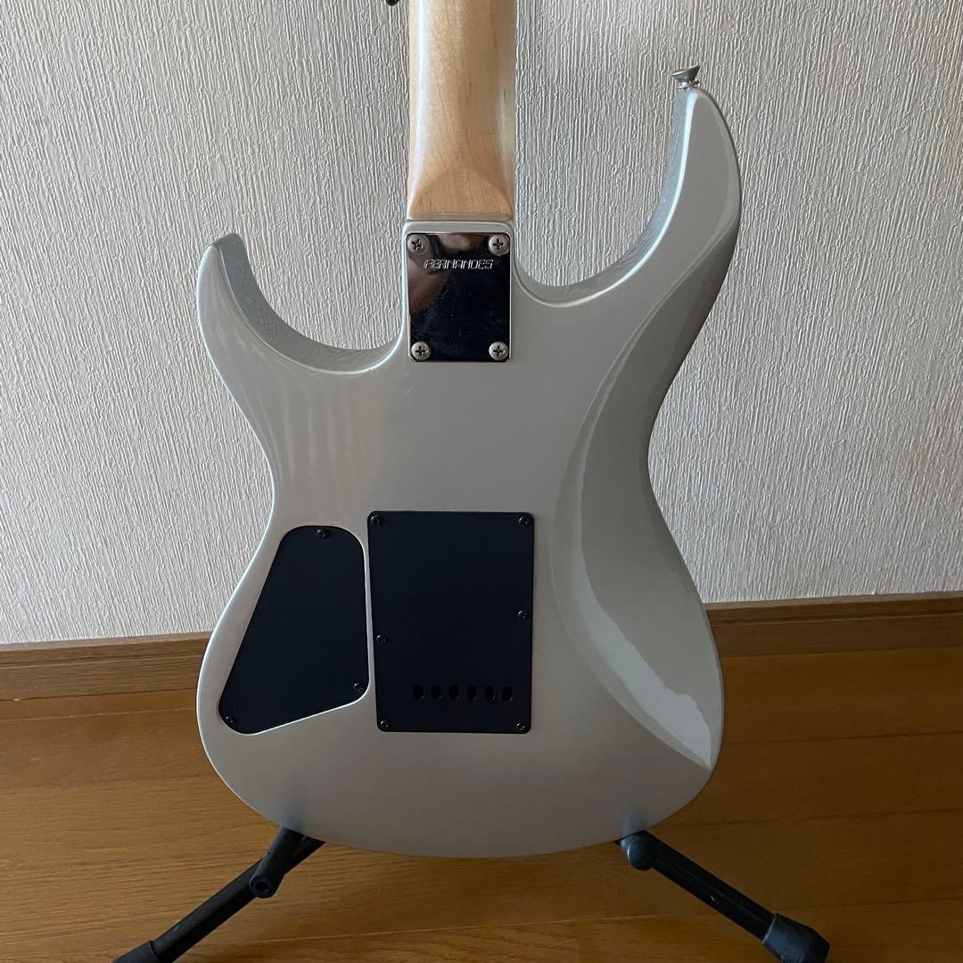 FERNANDES エレキギター シルバー　　FGZ-1C