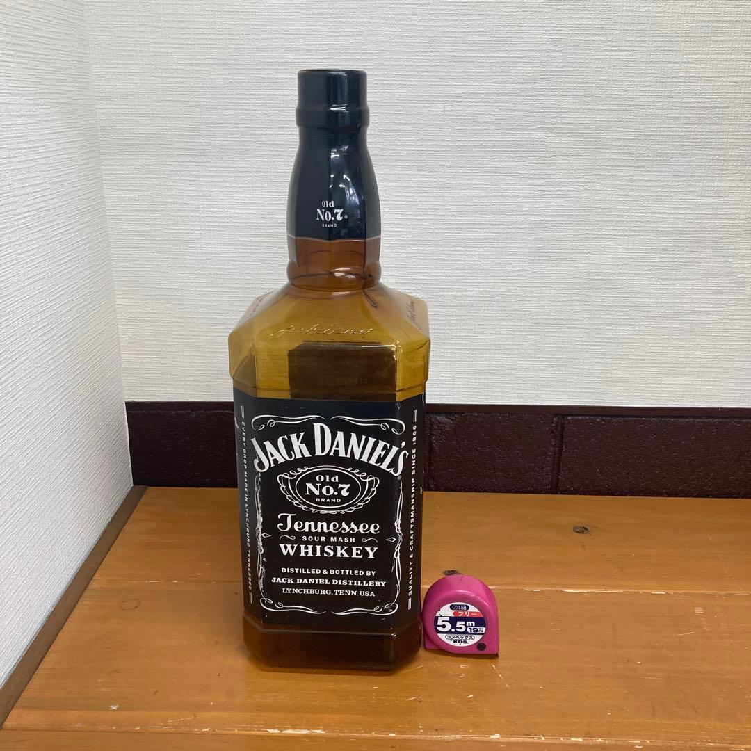 N538 超特大　ジャックダニエル　ボトルディスプレイ