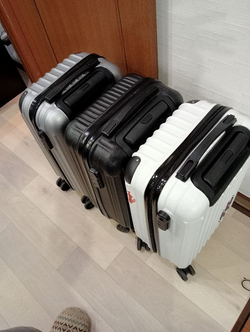 機内持込み可能キャリーケース 3点セット