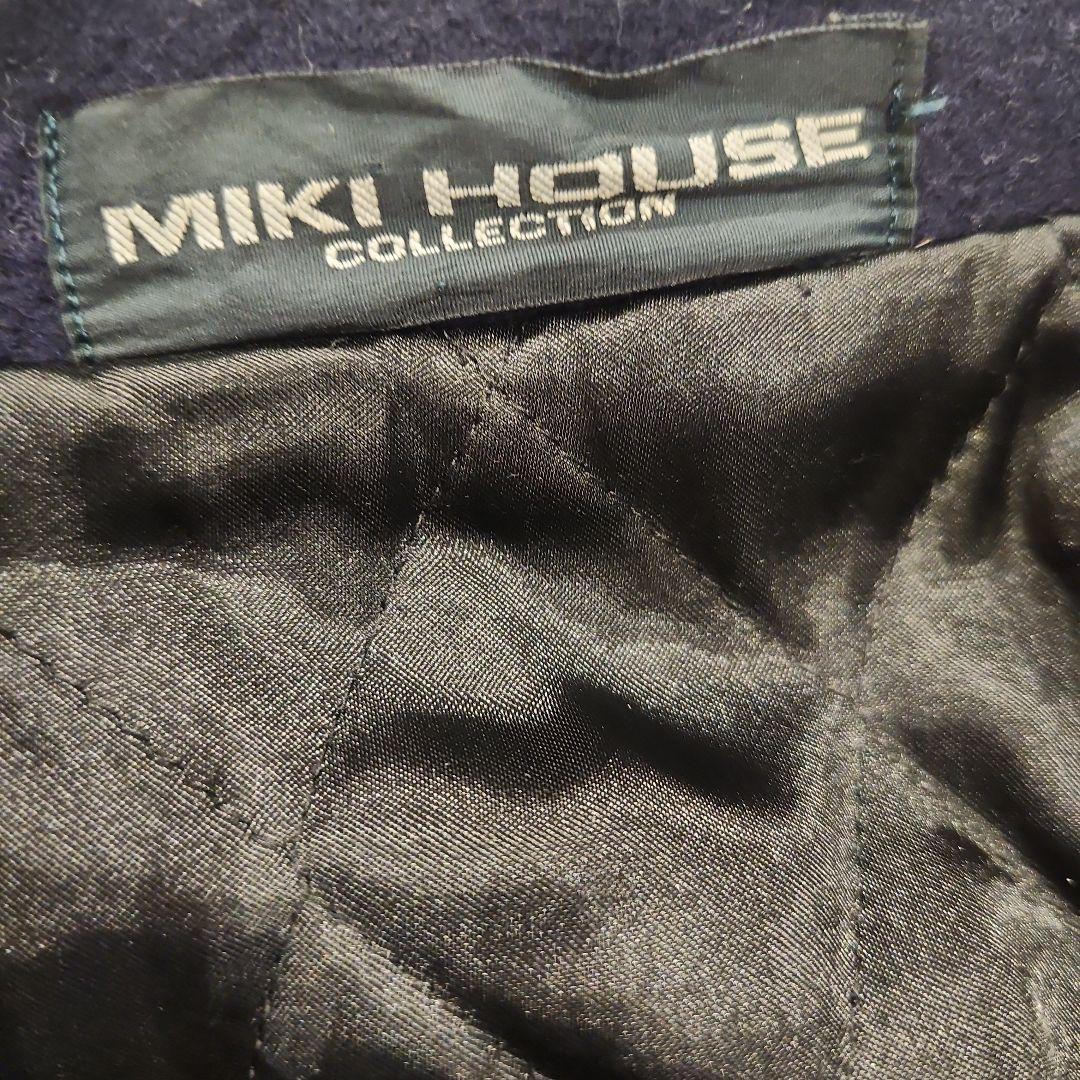 美品✨ミキハウス コート ネイビー　160cm　受験　ユニセックス　日本製