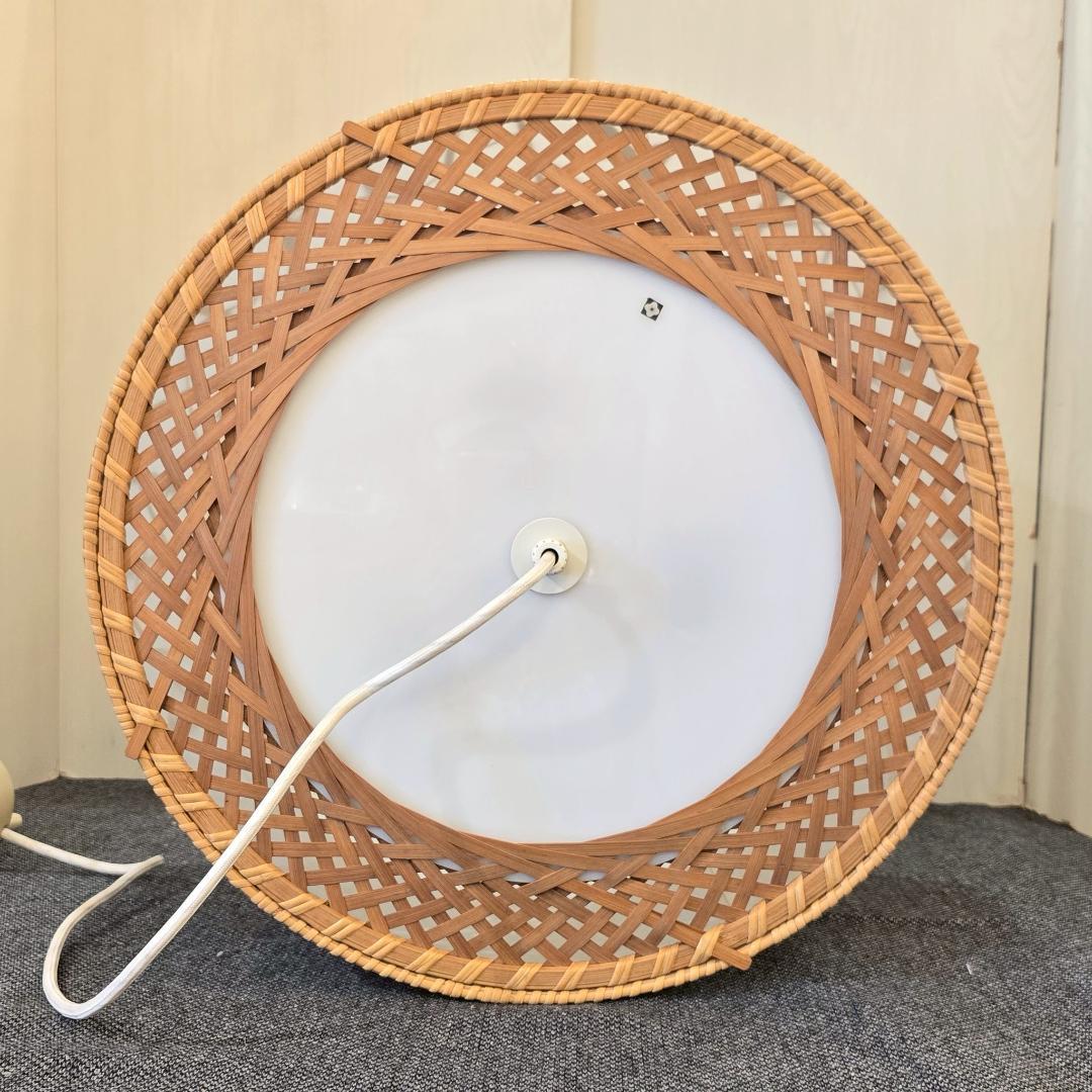 i+ 【美品】　ヤマギワ 竹 真竹 ペンダントライト 伝統工芸 照明 ランプ