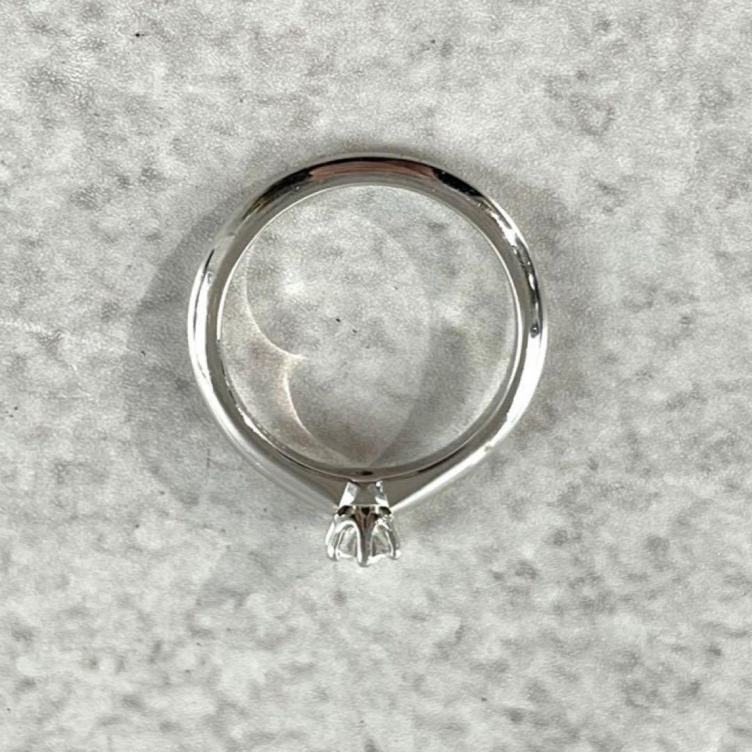 極美品✨Tiffany ソリティア セッティング リング Pt950 ダイヤ