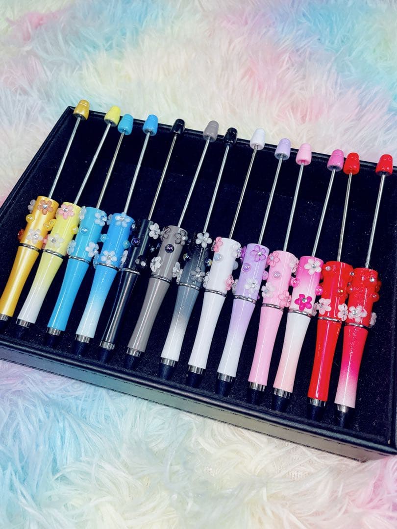 カスタムボールペン ペンビーズ フラワーペン 【1個/180yen】