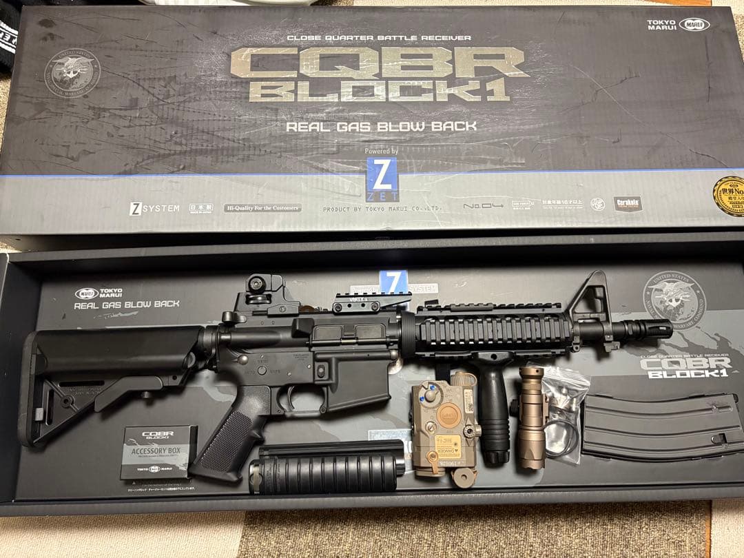 東京マルイ　m4a1 cqbr block1 mws