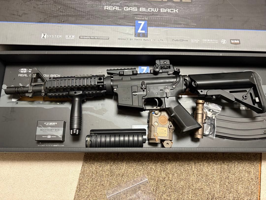 東京マルイ　m4a1 cqbr block1 mws