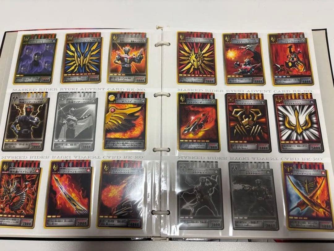仮面ライダー龍騎 コンプリート カード ファイル アドベントカード