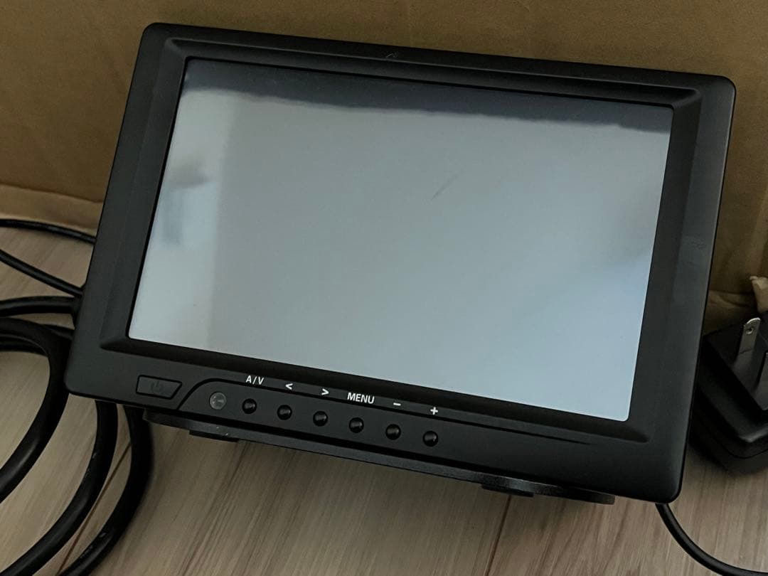 7インチワイドスクリーンLCDカラーモニター　HM-TL7T