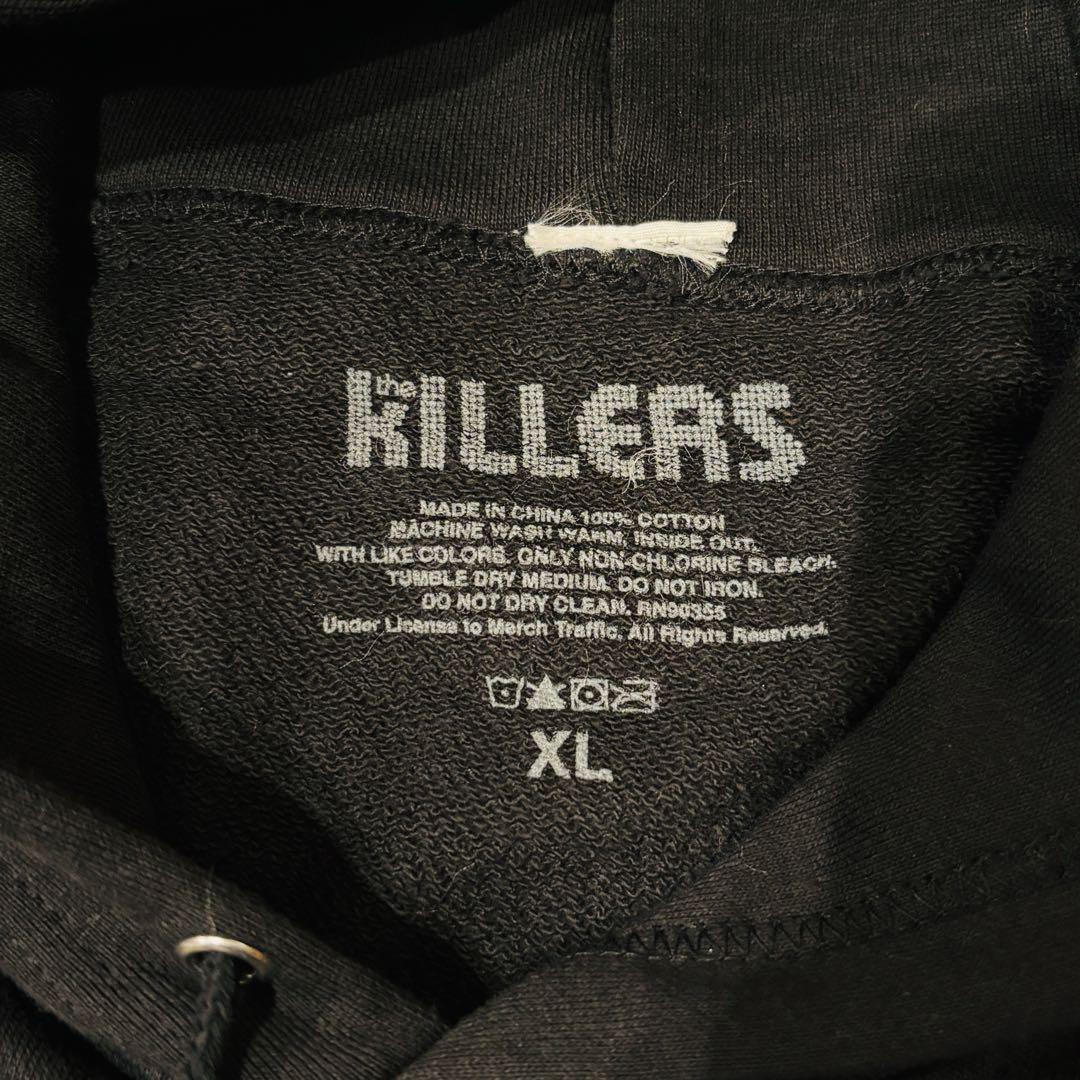【希少】the KILLERS パーカー　ブラック　XLサイズ　フジロック限定